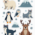 Animals & Wildlife - Sticker Sheet v10